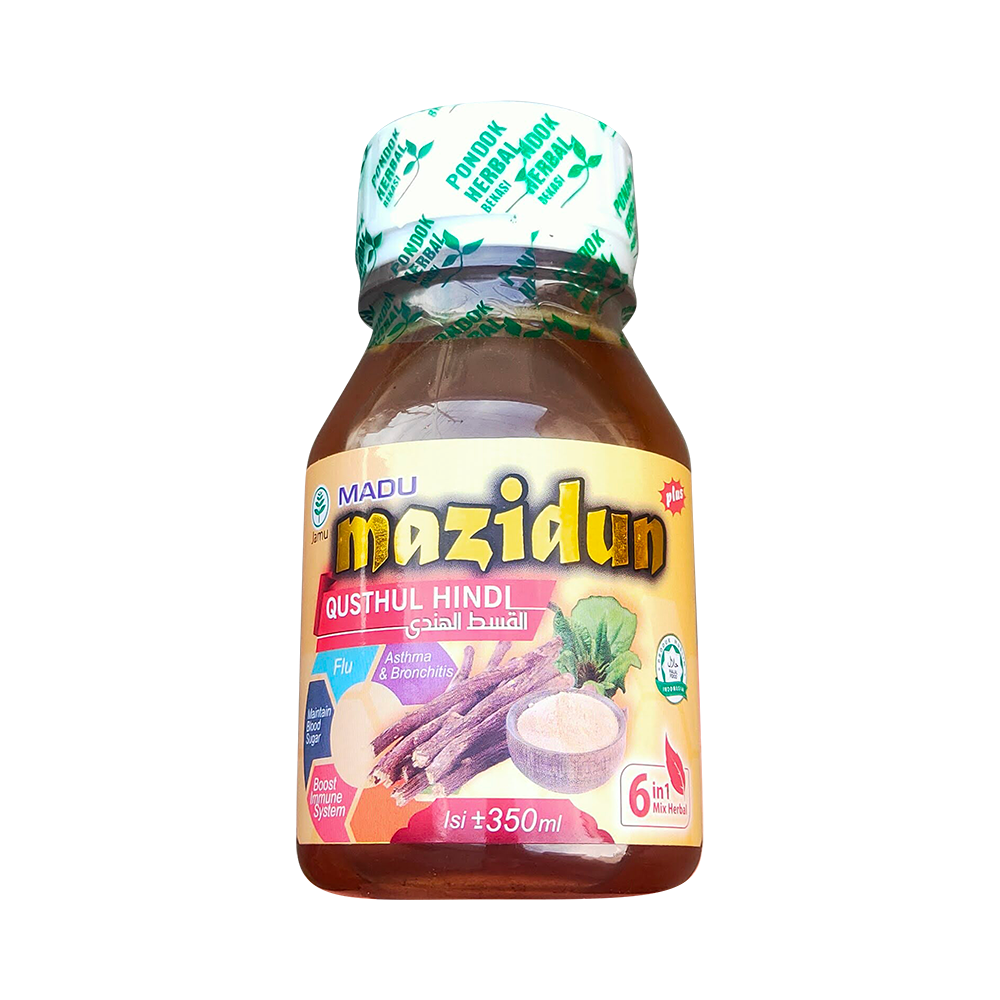 

Madu Mazidun 6 in 1 madu zaitun habbatusauda 350gr
