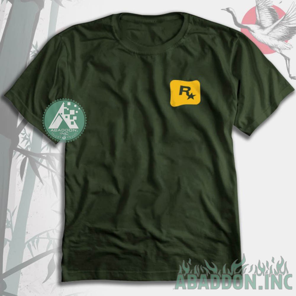 Kaos Rockstar Games GTA Gaming Tshirt Distro Game - 7799