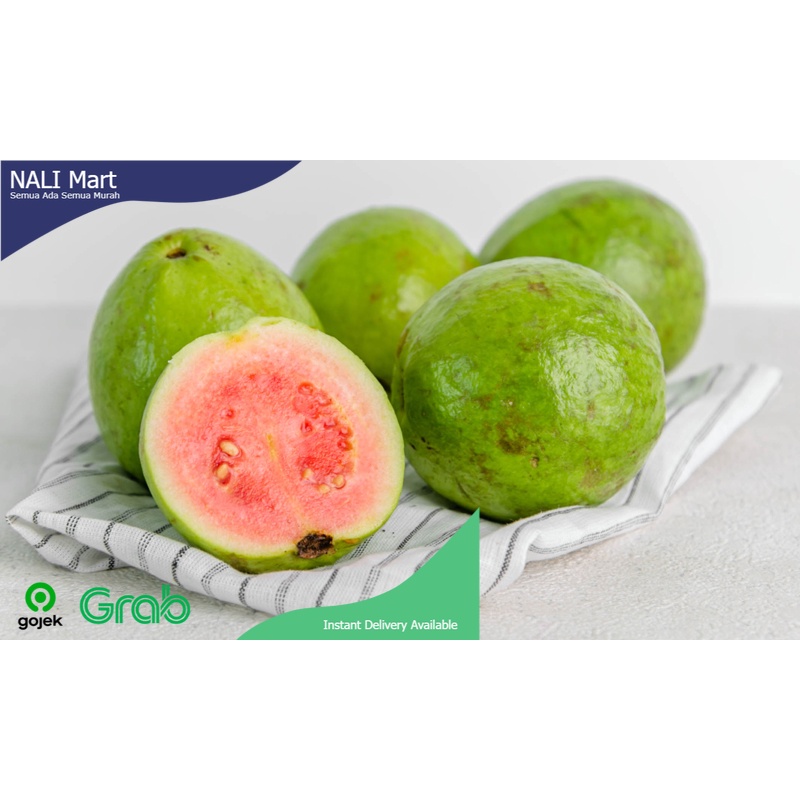 

Buah Jambu Merah / Guava Fruit Buah Segar Sayur Online 1 Kg