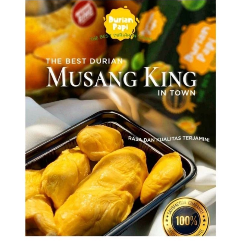 Durian Musangking Musang king Duren Mao San Wang Mao San King Impor