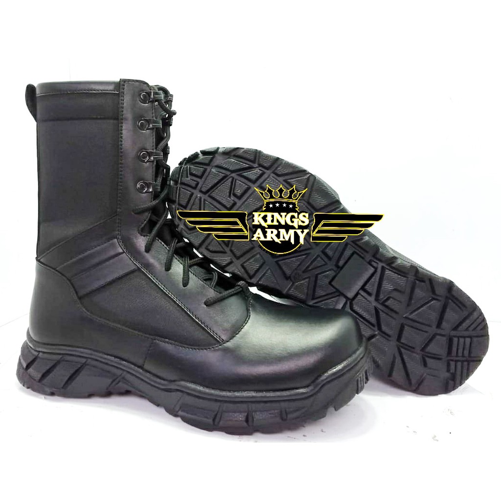 Sepatu PDL Kulit Asli Sapi Merk Kings Army Type KA-013