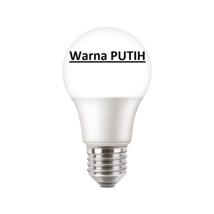 PROMO BELI 3 GRATIS 1 Lampu Bohlam LED Bulb 8 Watt 8Watt 8W 8 W Putih ECOLINK