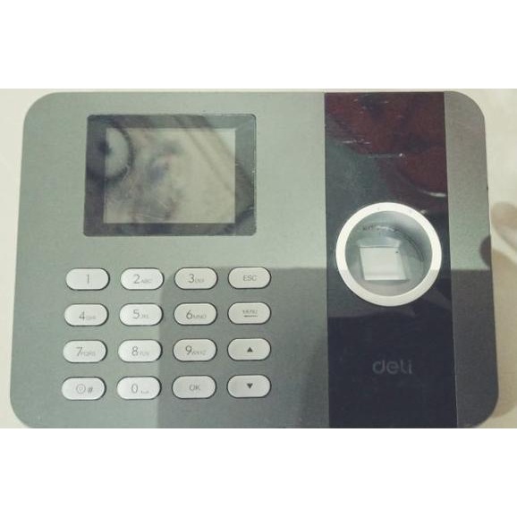 Sb - Finger Print Deli E3747 Absensi Sidik Jari Deli 3747 Deteksi