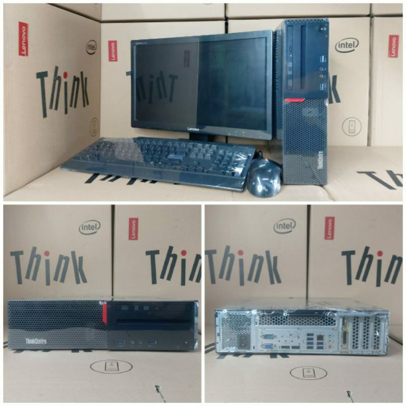 PAKETAN PC LENOVO THINKCENTRE M700 CORE I5 6400 RAM 8GB DDR4 HARDIS 500 GB BERGARANSI DAN SIAP PAKAI