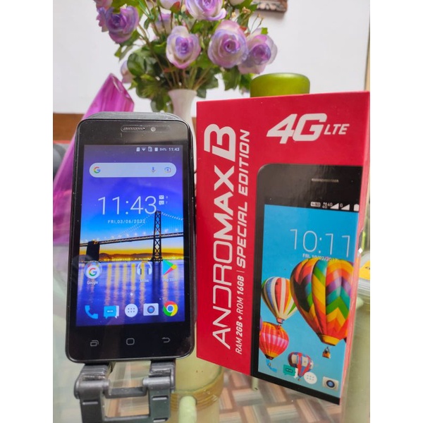 HP ANDROMAX B SECOND HITAM FULLSET RAM 2/16