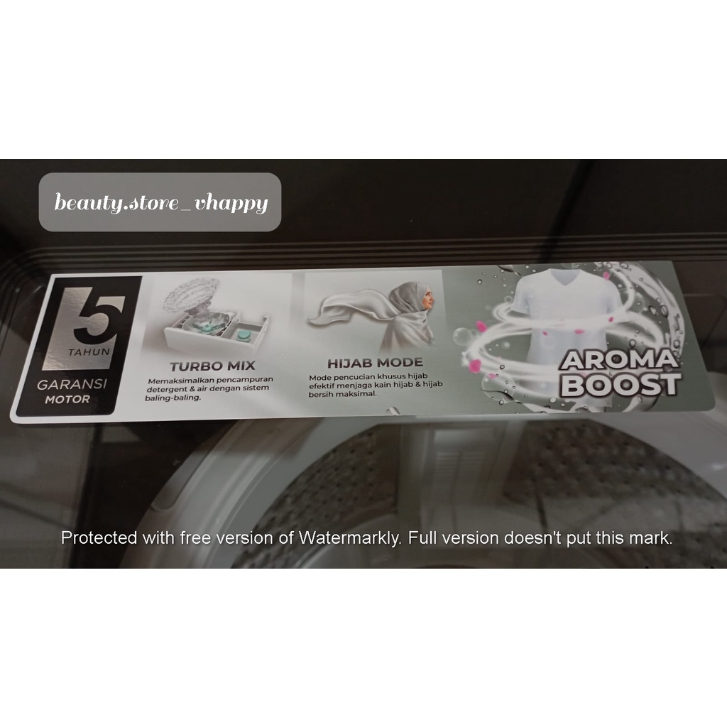 Mesin Cuci 1 Tabung POLYTRON PAW 7028 7 KG Garansi Resmi Khusus Jawabarat Jabodetabek (Kota bandung dan Cimahi Bisa COD)