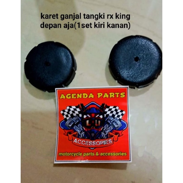 karet ganjal tangki rx king depan aja(1set kiri kanan)