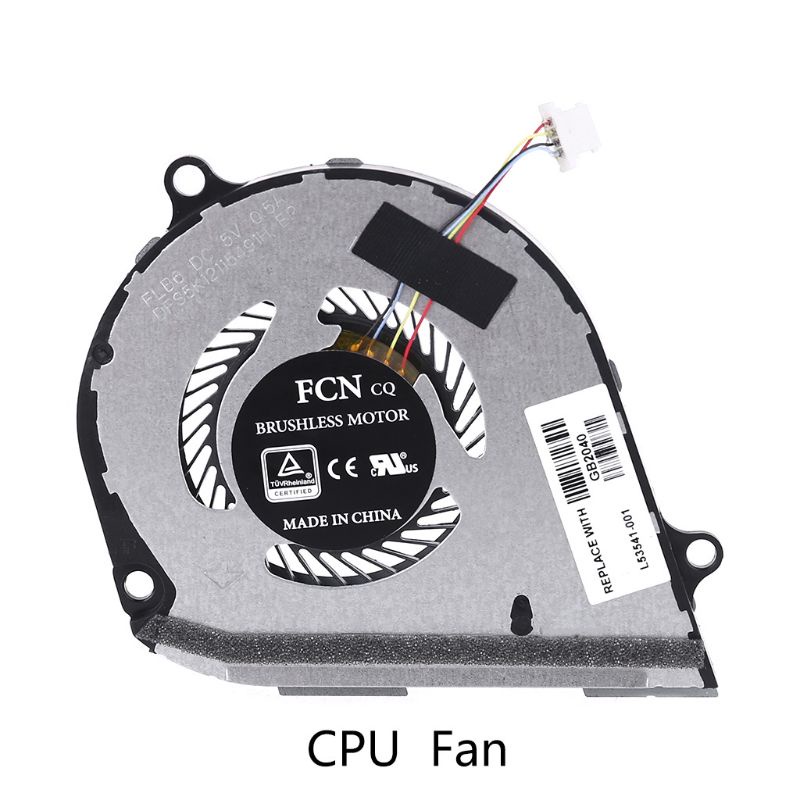 Bt Untuk DC Brushless Cooling Fans Laptop CPU GPU Radiator Untuk ENVY X360 15-DS 15-DR