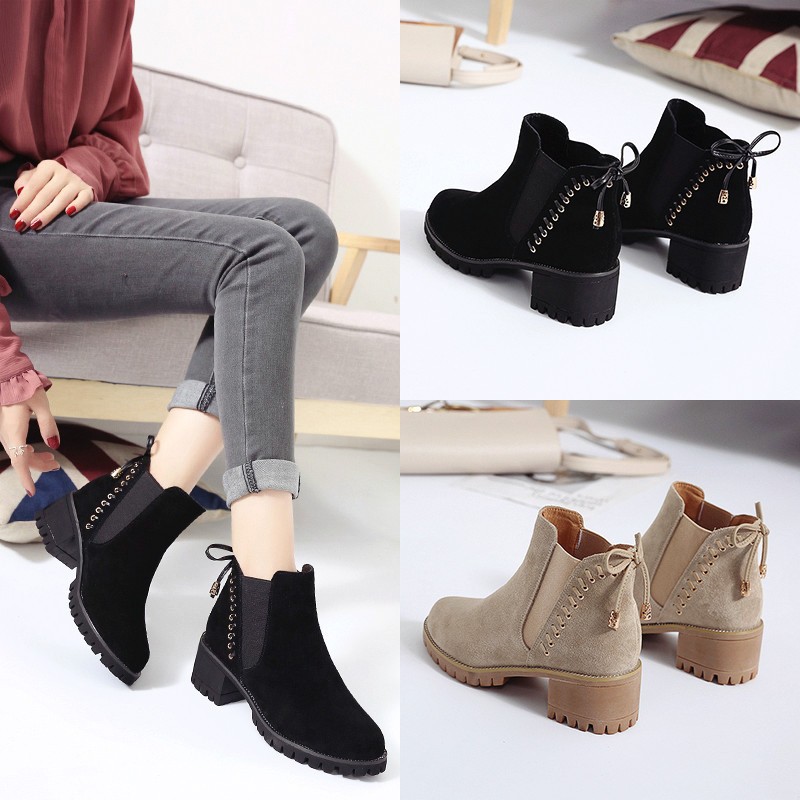 ankle boots wanita