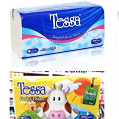 Tessa Tissue Facial Tisu Wajah 250 Sheets Tisu Karakter 200 Sheets 2 Ply
