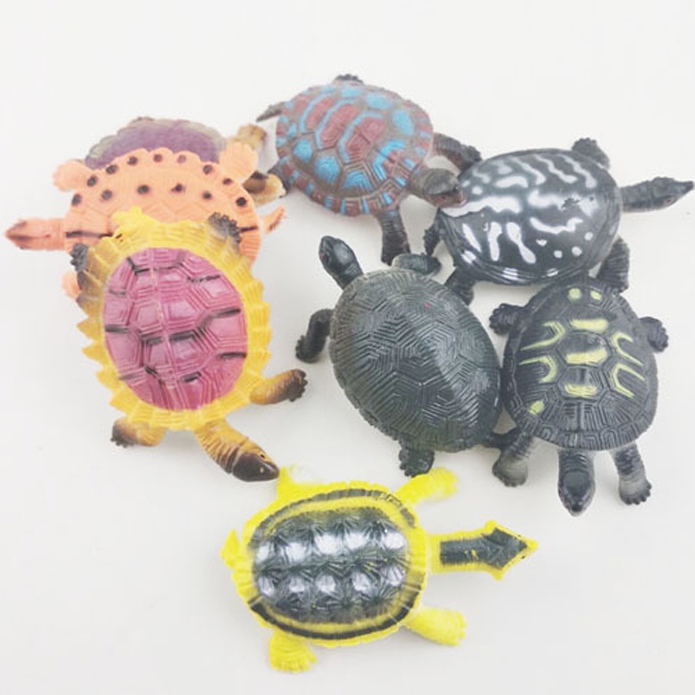 Needway  12Pcs/8Pcs Frogs Model Insect Butterfly Action Figures Learning Model Toys Crab Mini Poultry Marine life Goldfish Tortoise Education Toys