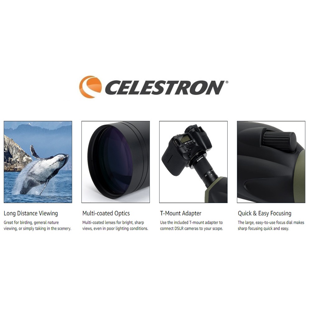 CELESTRON Ultima 100 - 100mm Spotting Scope - Teleskop Pengamatan