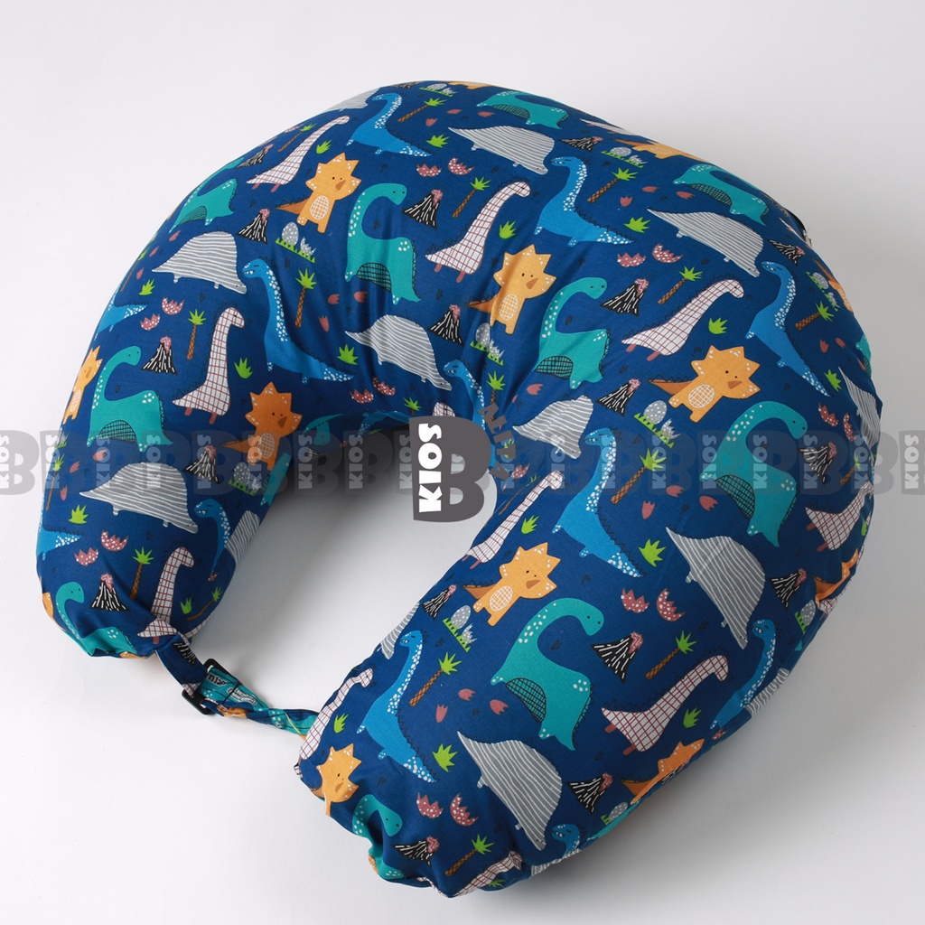 JUMBO BANTAL MENYUSUI BAYI / UKURAN JUMBO BANTAL IBU MENYUSUI ASI / NURSING PILLOW BUSUI BANSU-JURASIC BLUE