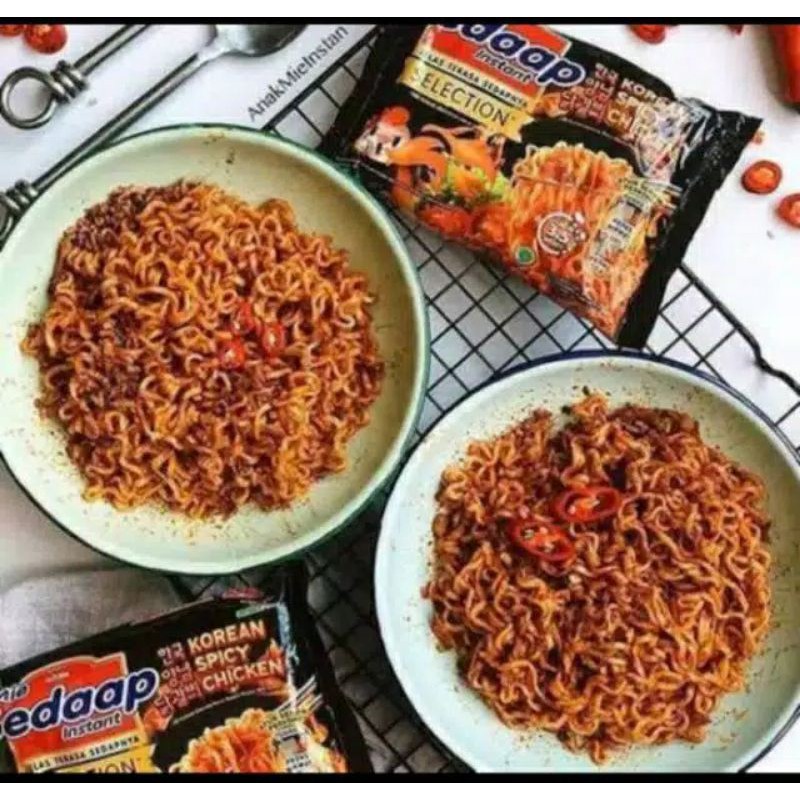 Mie Sedaap Instan Selection Korea Spicy Chicken
