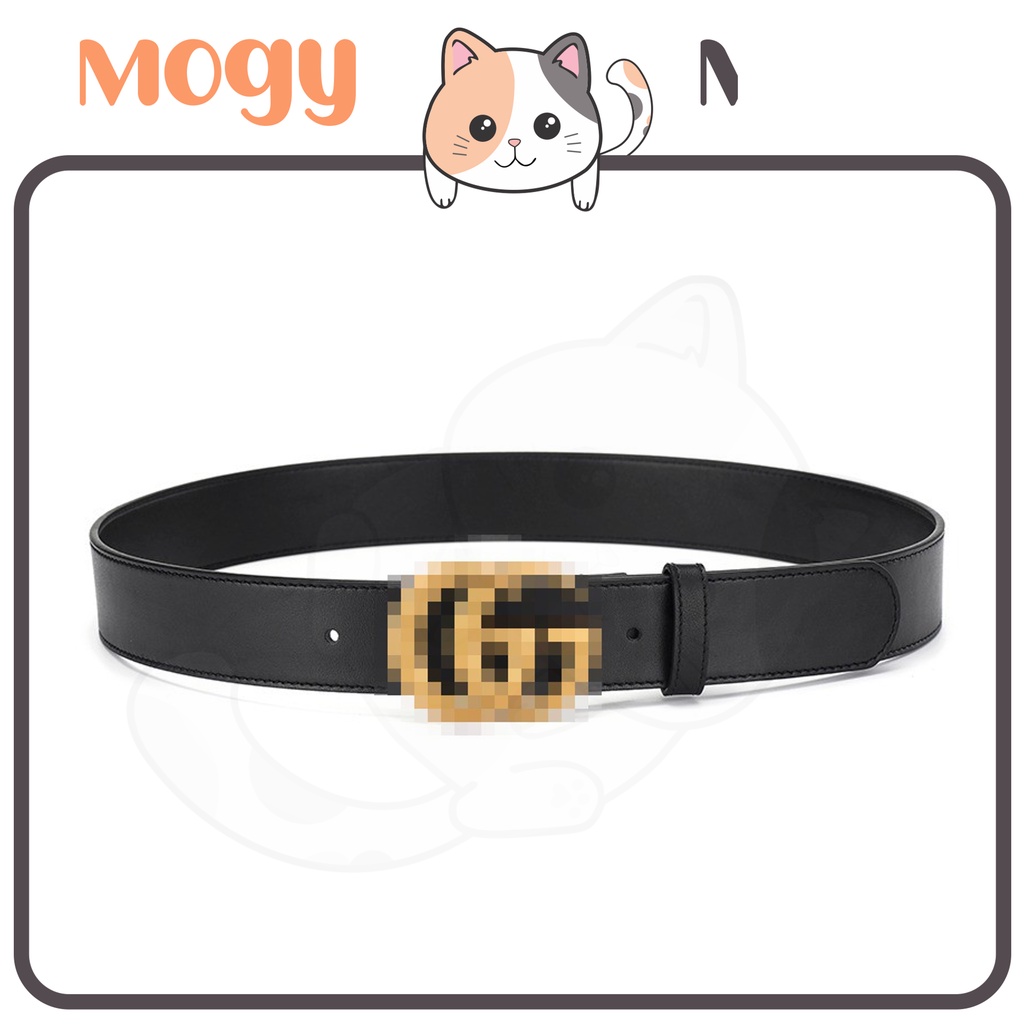 MOGYMOGY FB02 Ikat Pinggang Belt Tali Sabuk Kulit Hitam Fashion Wanita