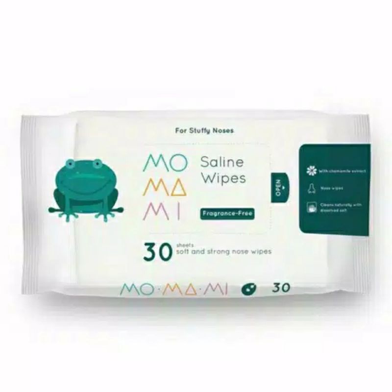 MoMaMi Saline Wipes 30 Sheets