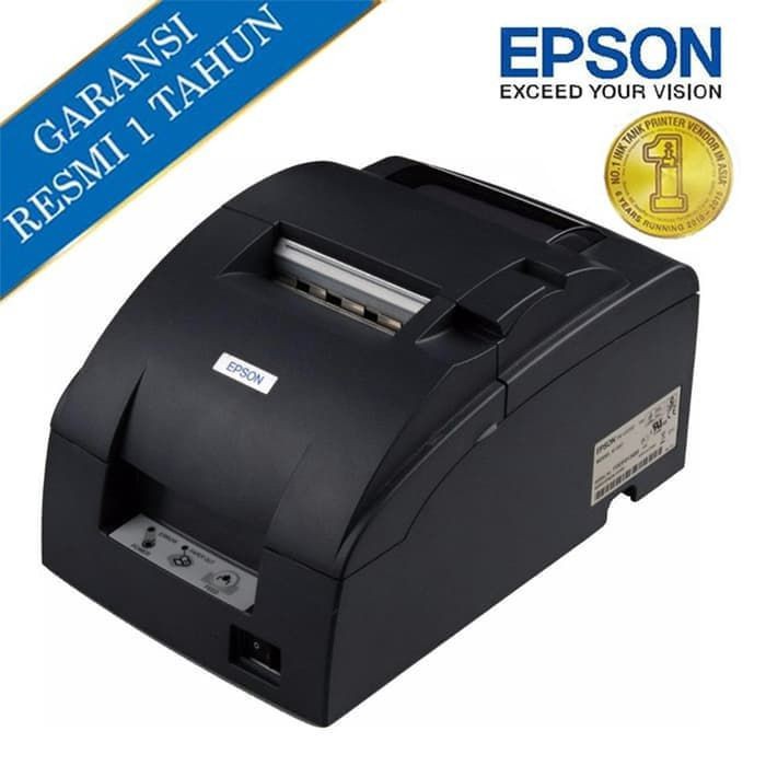 DESKTOP BARCODE PRINTER - PRINTER KASIR EPSON DOTMATRIX TMU220D,USB,MANUAL