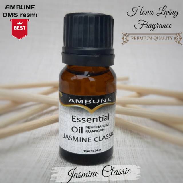 Jasmine classic Essensial oil 10 ml - 2 pcs ambune