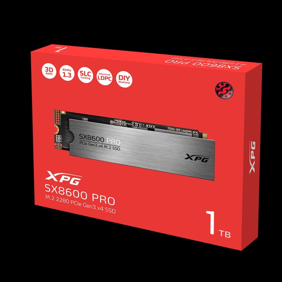 SSD ADATA XPG SX8600 PRO M.2 NVME 1TB - Gen3x4