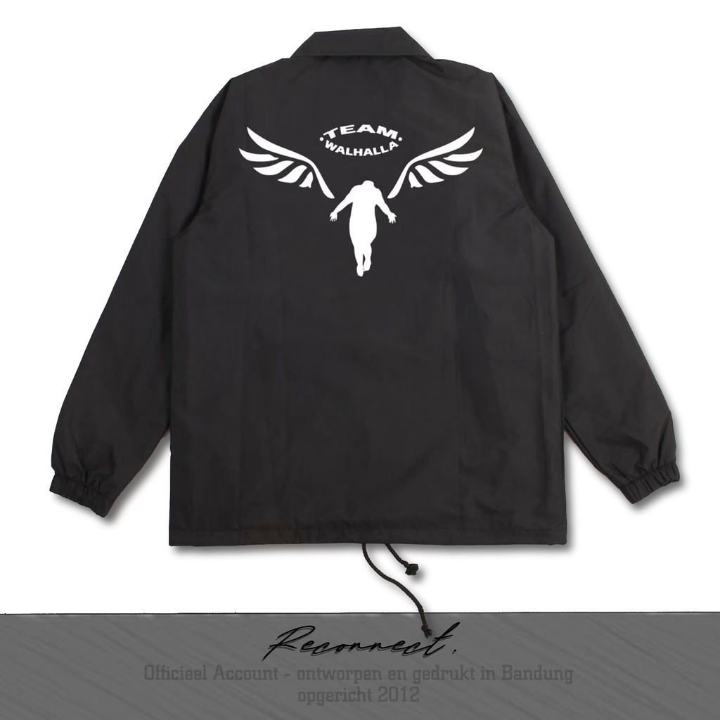 Reconnect Coach Jacket Tokyo Revengers Team Valhalla - Unisex Waterproof