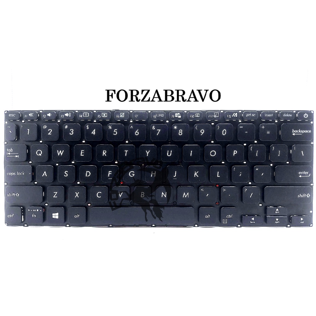 KEYBOARD LAPTOP ASUS VivoBook A409 M409 A409U A409M A409FA A409FL A409UA A409M - HITAM