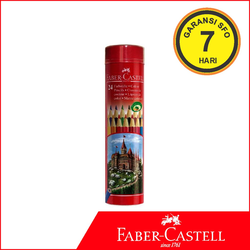 

Pensil Warna Faber Castell Isi 24 Tin