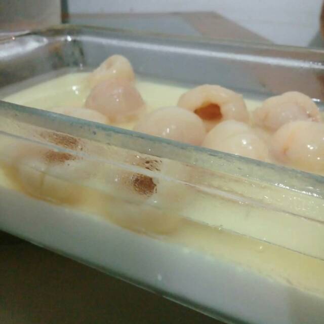

Pudding lychee