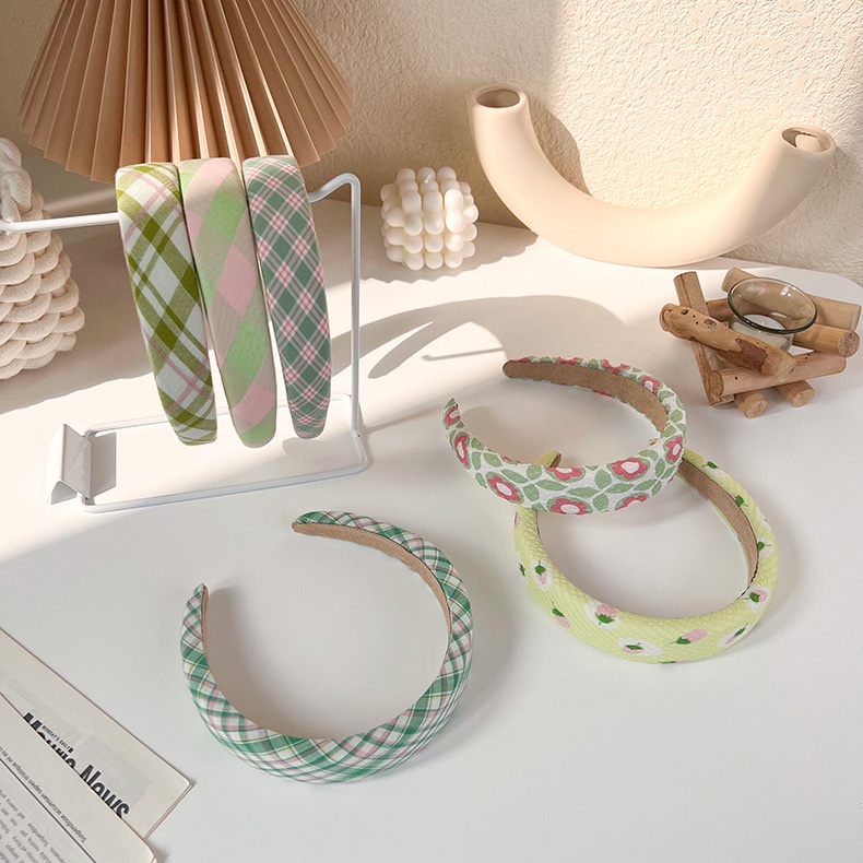 HEADBAND / BANDO PLAID KOREAN - 2145