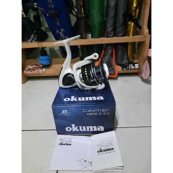 REEL OKUMA CEYMAR C40 WHITE