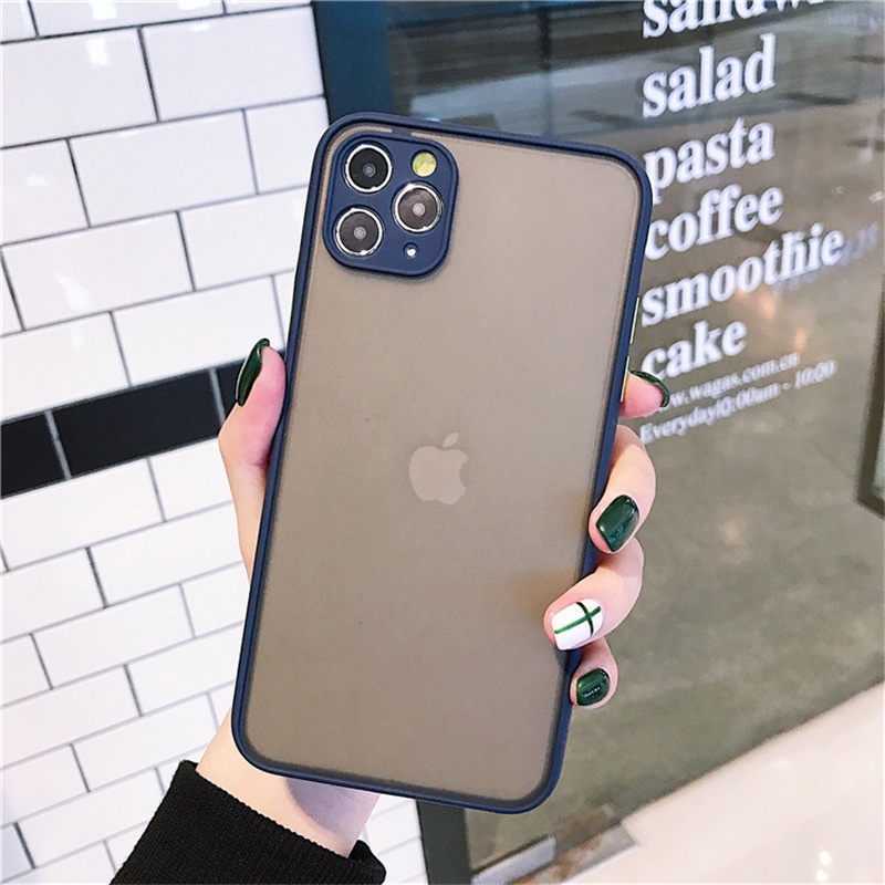 iPhone 11 Pro Max iPhone 6s iPhone 7 8 Plus iPhone XR iPhone XS Max Casing Soft Case Silikon TPU Matte Untuk