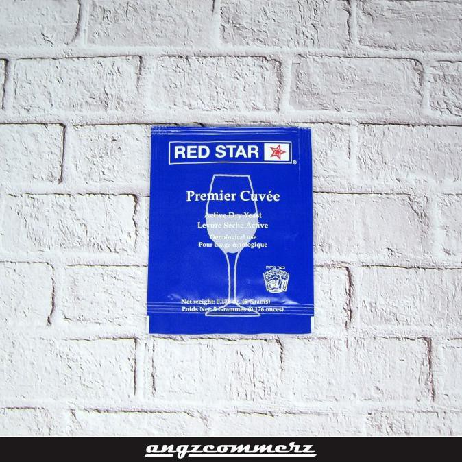 

ANGZCOMMERZ Ragi Pembuat Minuman Red Star Premier Cuvee Yeast