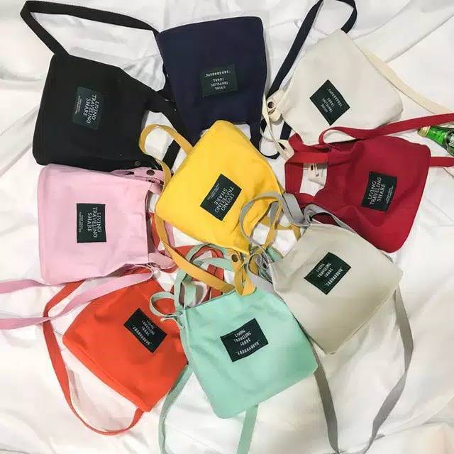 Tas Import Korea Mini Kanvas Tote Bag