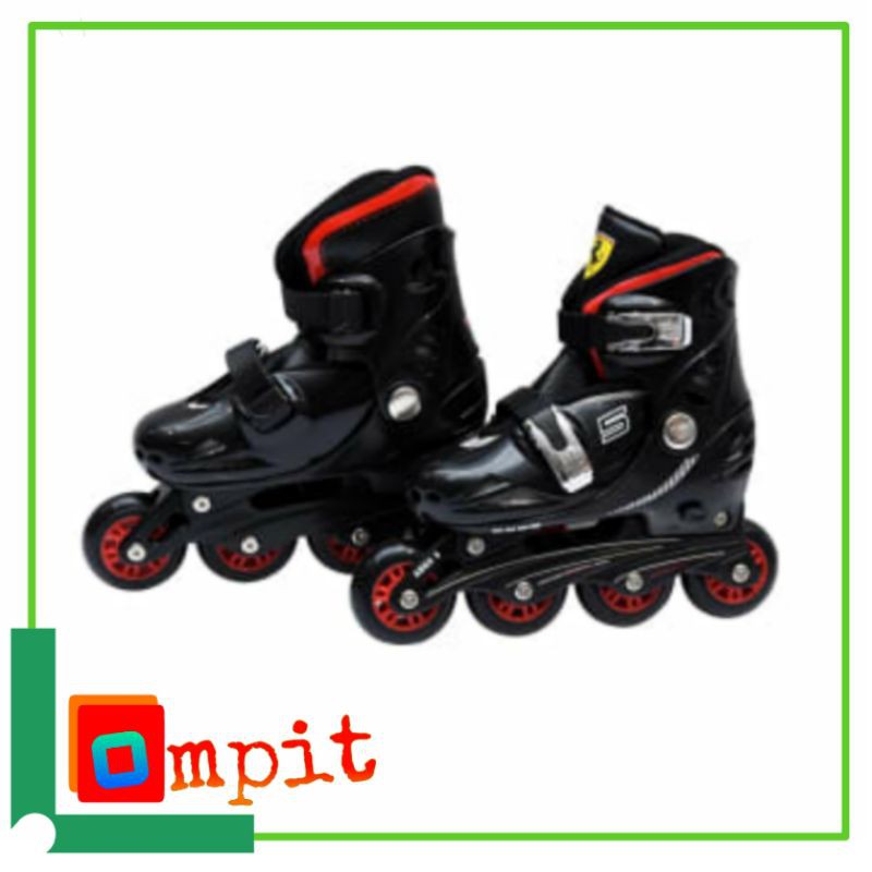 Ferrari Sepatu Roda Anak Basic Inline Skate 33-36 Junior Skaters