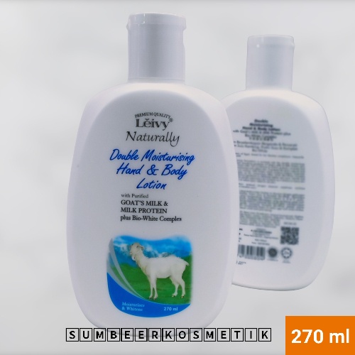 Leivy Naturally Double Moisturizing Hand &amp; Body Lotion 270ml