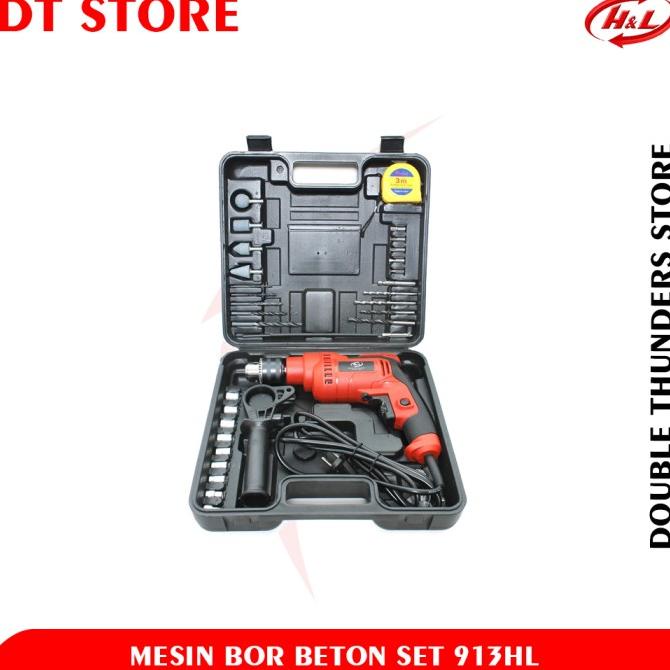 Hl Mesin Bor Beton Tembok Set 13Mm Hl913