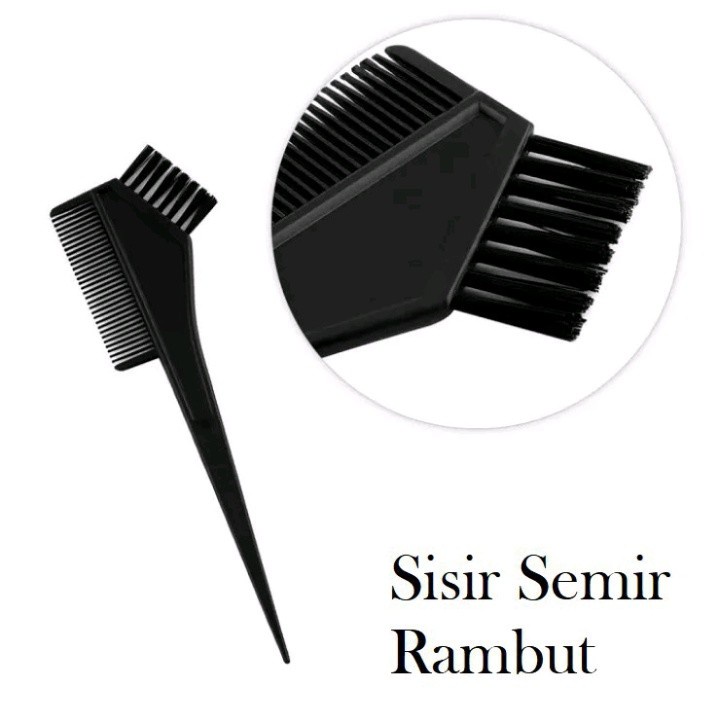 Alat Semir Rambut Set Mangkuk Semir Sisir Semir Rambut Cat Rambut Peralatan Salon Professional Sisir Semir