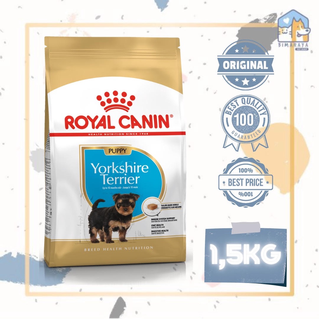 ROYAL CANIN YORKSHIRE TERRIER PUPPY / JUNIOR 1,5KG FRESHPACK