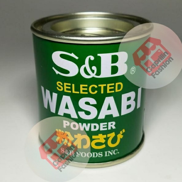 

S&B Selected Wasabi Powder 30 gram made in Japan/ Natural Wasabi bubuk