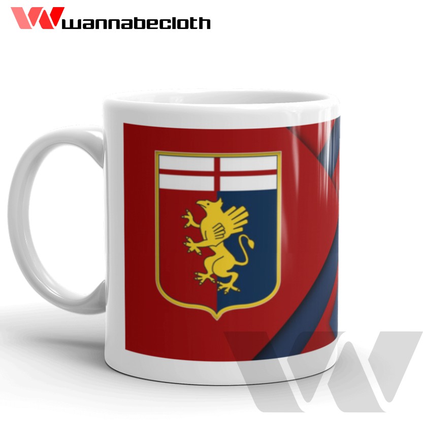 Mug Genoa Gelas Genoa Mug Bola Gelas Bola Mug Custom Mug Unik Cetak Mug Genoa