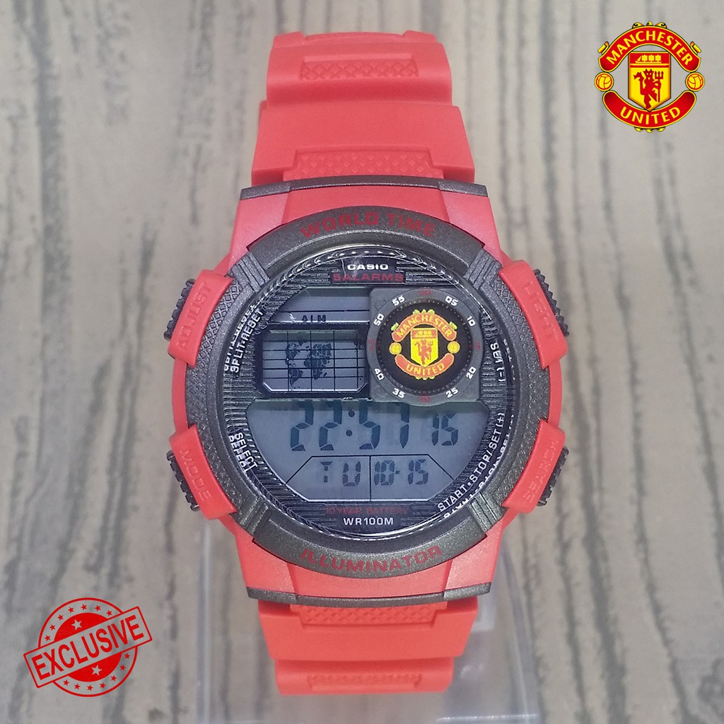 [SUPER EXCLUSIVE] JAM CASIO ILLUMINATOR MANCHESTER UNITED DIGITAL