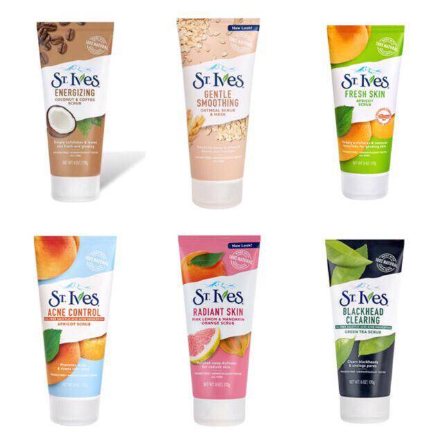 ST. IVES SCRUB 170G AUTHENTIC USA ALL NEW PACKING