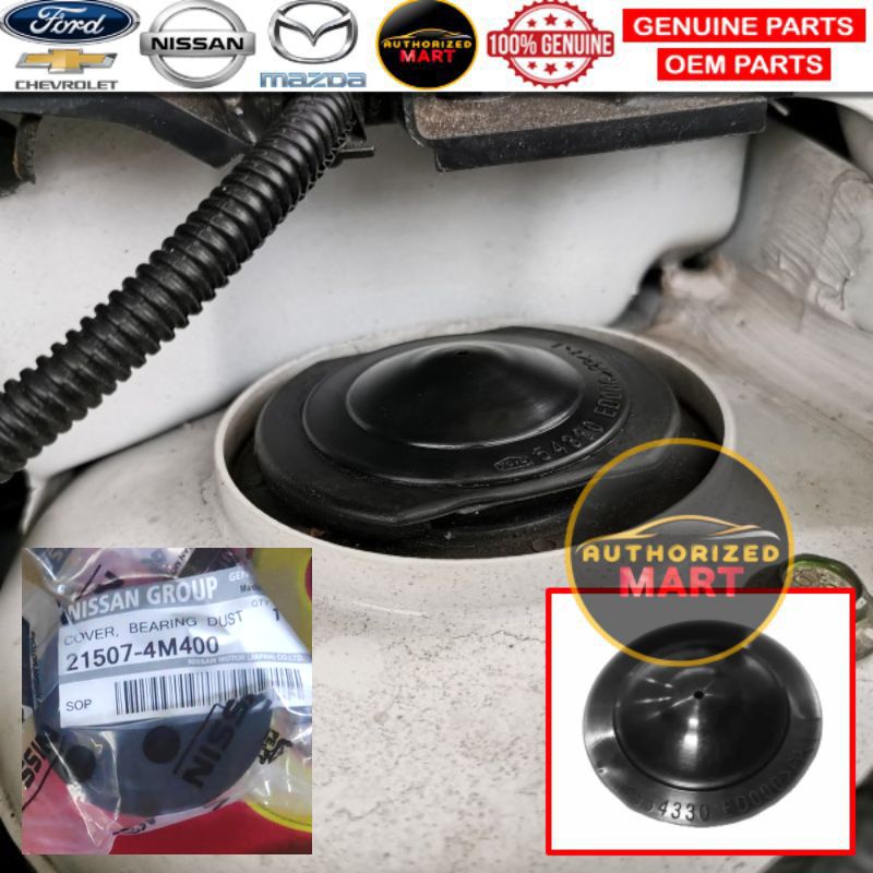 ORIGINAL Tutup Baut Anti Karat Grand Livina Evalia X-trail T31 Juke Serena Latio Suport shock breake