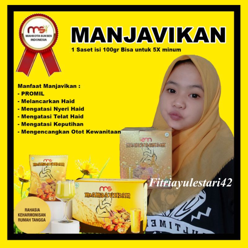 Jamu Manjavikan MSI 1 Sachet || Resmi member MSI