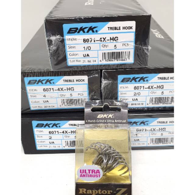 TREBLE HOOK BKK RAPTOR Z