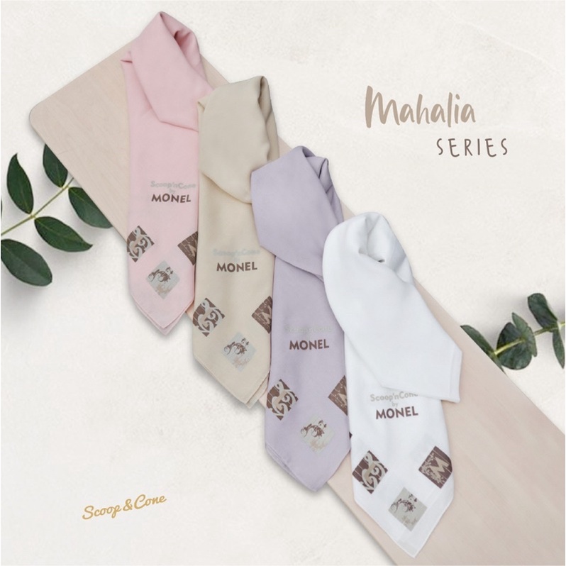 Hijab  Mahalia scoop&cone maka