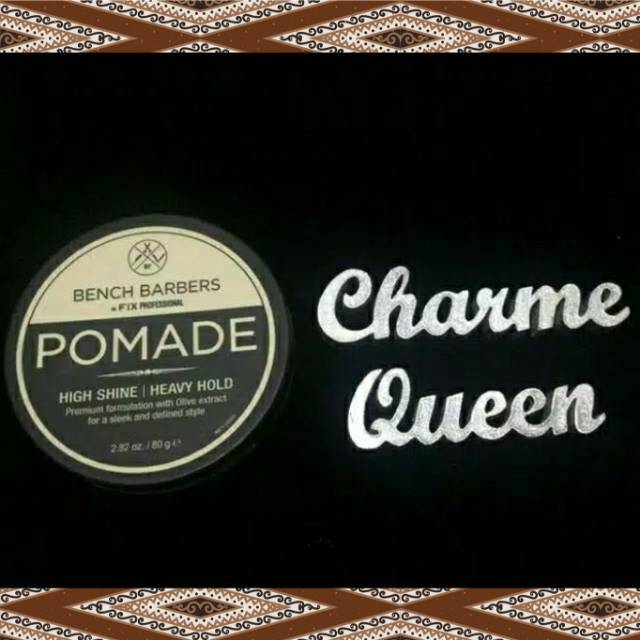 Pomade fix bench barbers pomade bench original import hair wax clay