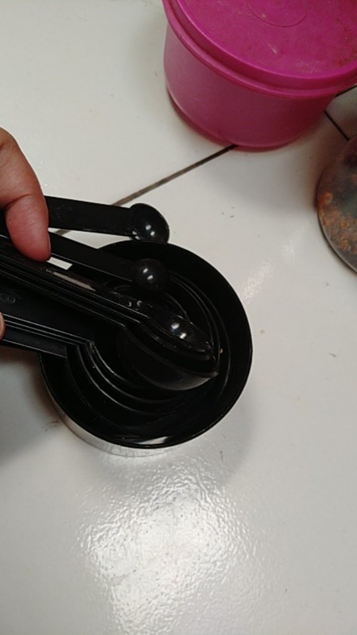 Sendok Ukur Plastik Alat Dapur 10pcs Per Set - Ku020