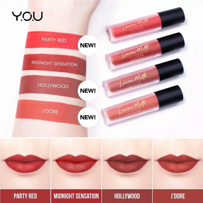 You Makeups/ Basic Collection Luscious Matte Lip Cream