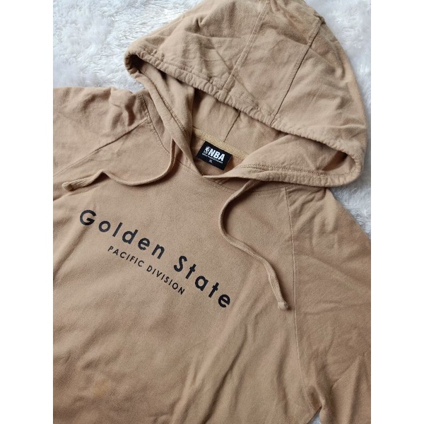 Hoodie Short Sleeve NBA Golden State Warrior Size XL Kondisi Joss