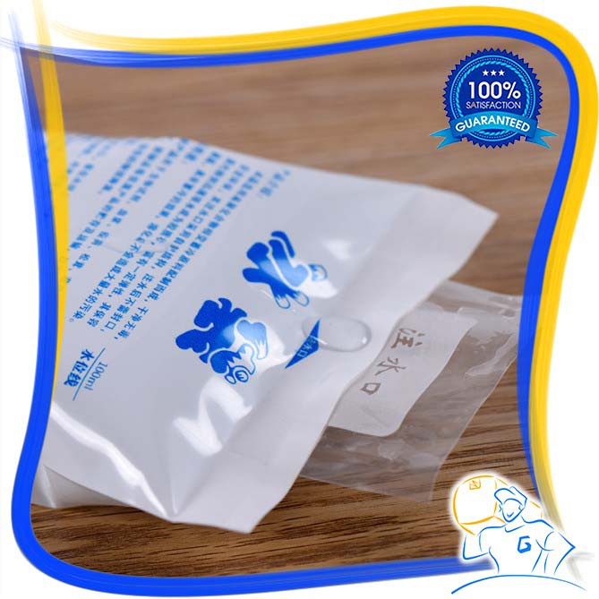 Ice Pendingin Ice Gel Pack 200 ML Blue Cool Jelly Kantong Air Es Pendingin ASI Makanan Frozen Food Ice Pack Cooler